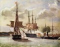 ヴィルヘルム・ペダーセン スラゲットとエッカーンフォルデのシーン 1849 年海戦